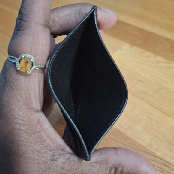 Gucci Micro Guccissima Leather Card Case Holder - Picture 6 of 8